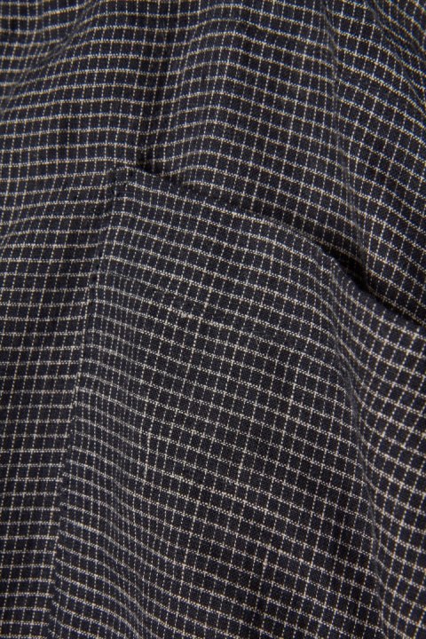 MOSKIDDOS śliczne niszowe spodnie delikatny len M/L