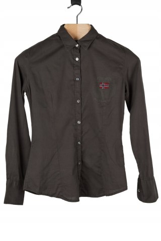 NAPAPIJRI - świetna bluzka koszulowa bawełna - S