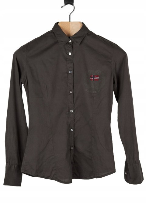 NAPAPIJRI - świetna bluzka koszulowa bawełna - S