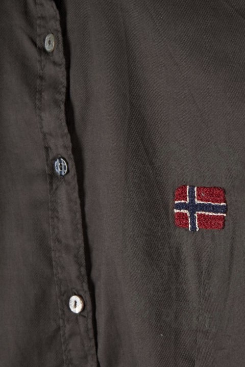 NAPAPIJRI - świetna bluzka koszulowa bawełna - S