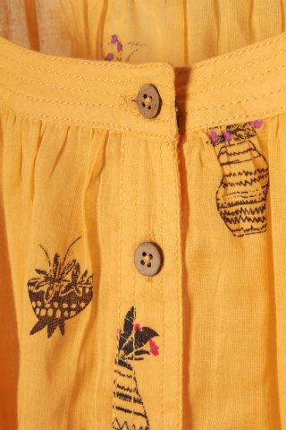 NEXT delikatna bluzka koszulowa motyw kwiatów w wazonie 46