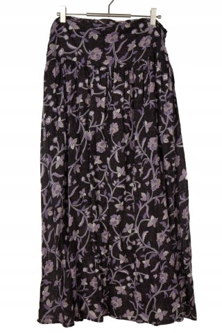 NEXT - lekka spódnica maxi roślinny wzór - 36