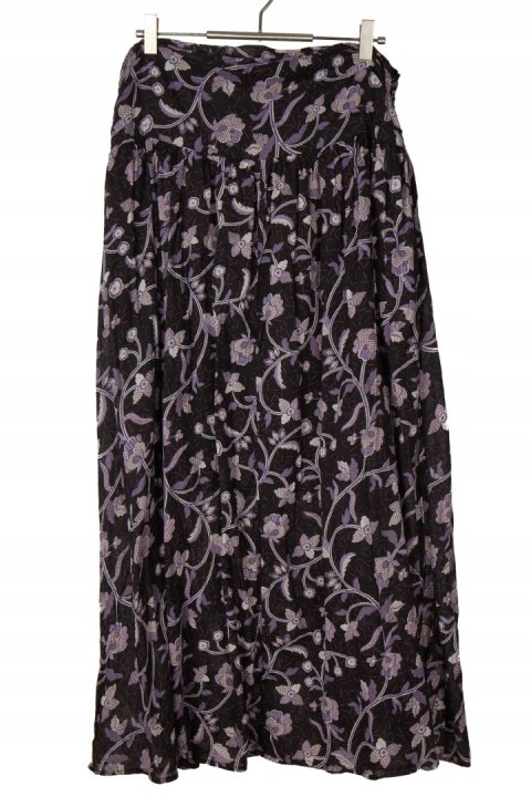 NEXT - lekka spódnica maxi roślinny wzór - 36