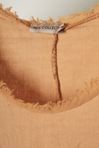 Niebanalna włoska bluzka len bawełna myszka XL