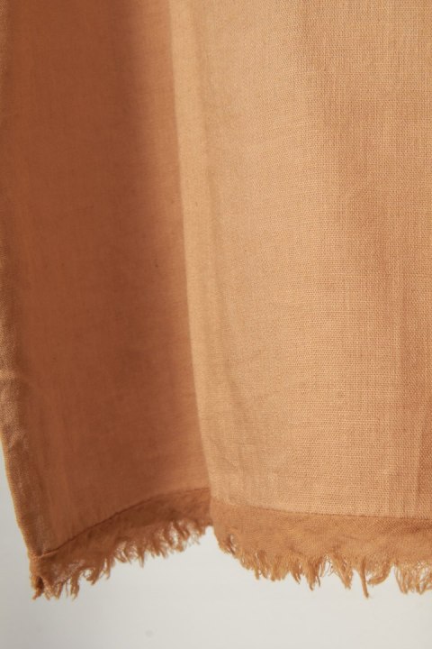 Niebanalna włoska bluzka len bawełna myszka XL