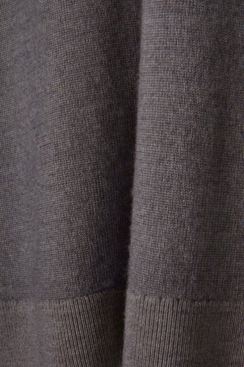 PENDLETON mięciutki jak chmurka sweter wełna merynosa stalowy kolor XS/S