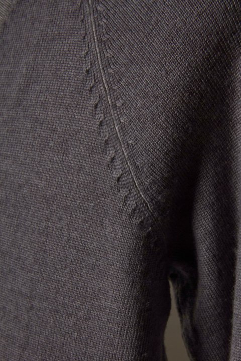 PENDLETON mięciutki jak chmurka sweter wełna merynosa stalowy kolor XS/S