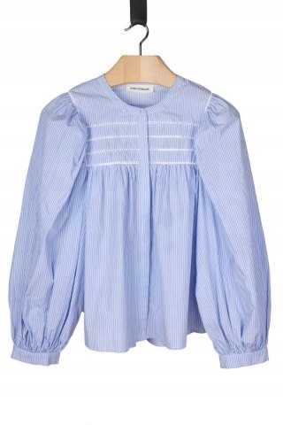 SOFIE SCHNOOR śliczna bluzka koszulowa rękaw bufka 42