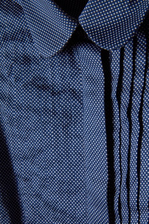 T.M.LEWIN - bluzka koszulowa drobne groszki -34 XS