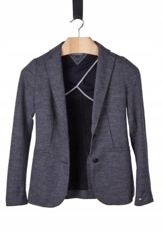 TOMMY HILFIGER - stylowa marynarka z wełną - 32/34