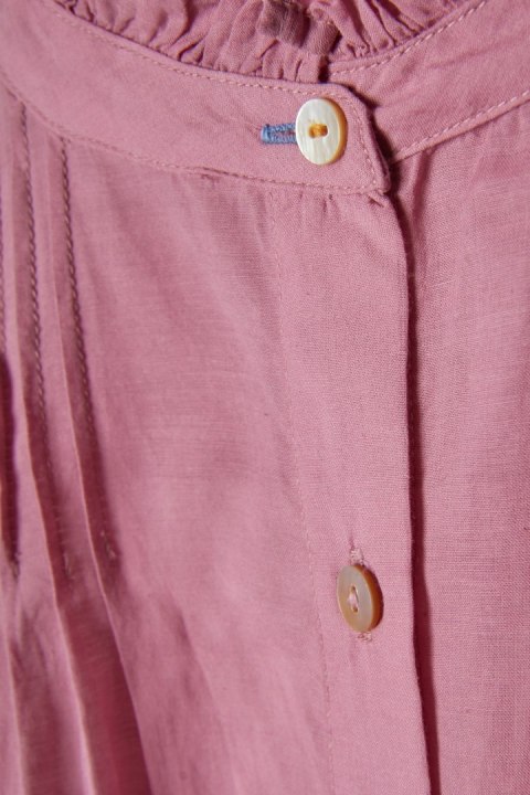 WHITE STUFF - niebanalna bluzka koszulowa - 46