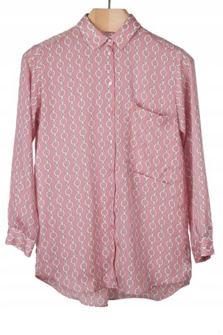 ZARA - atrakcyjna bluzka koszulowa łańcuchy - M/L