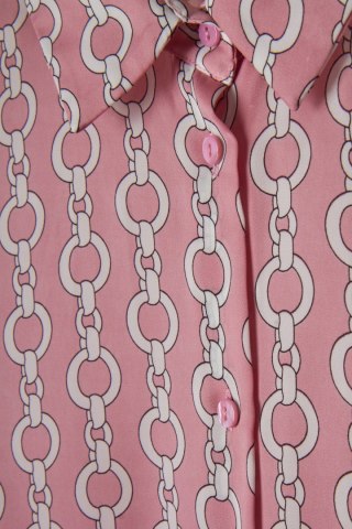 ZARA - atrakcyjna bluzka koszulowa łańcuchy - M/L