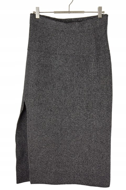 ZARA - gruba spódnica dzianina melanż - 38