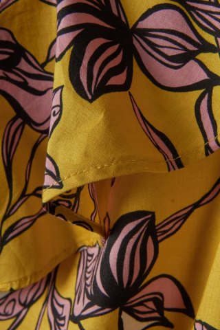 ZARA-niespotykana bluzka body piękny kolor wzór -M