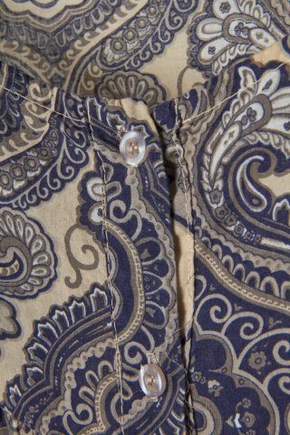 Zjawiskowa włoska bluzka piękny wzór oversize - S/M