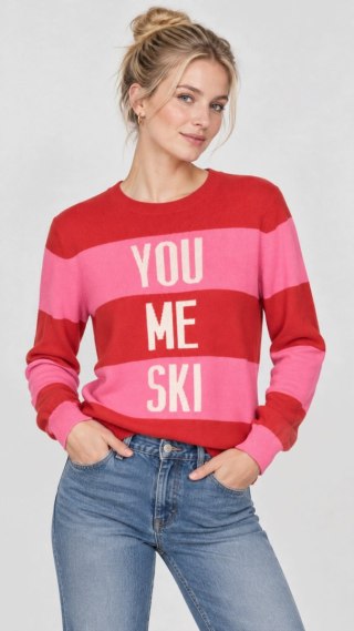 CHINTI & PARKER luksusowy mięciutki sweter wełna kaszmir YOU ME SKI M