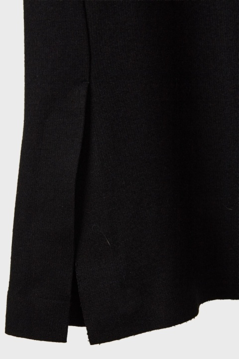 COS minimalistyczna prosta sukienka wiskoza regulowana w pasie tasiemką M/L
