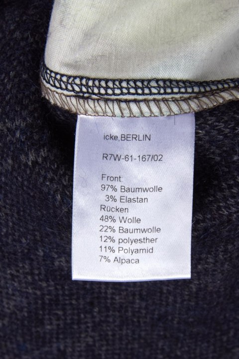 ICKE BERLIN niesamowita spódnica od projektantki kolorowe kredki M