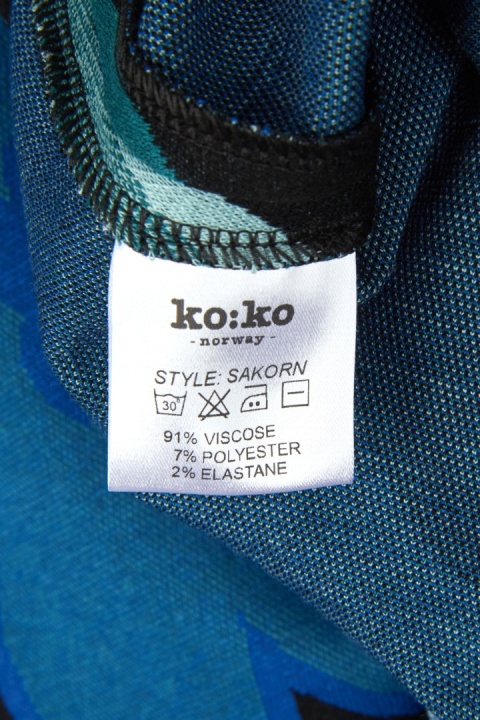 KO:KO NORVAY - fenomenalna spódnica piękne kolory wiskoza 48