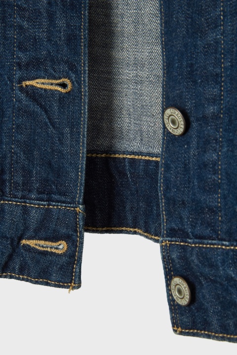 LEVI'S zawsze modna bluza kurtka katana jeans indygo S