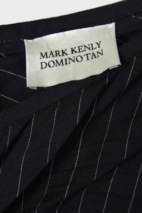 MARK KENLY DOMINO TAN MKDT STUDIO luksusowa spódnica wełniana M/L