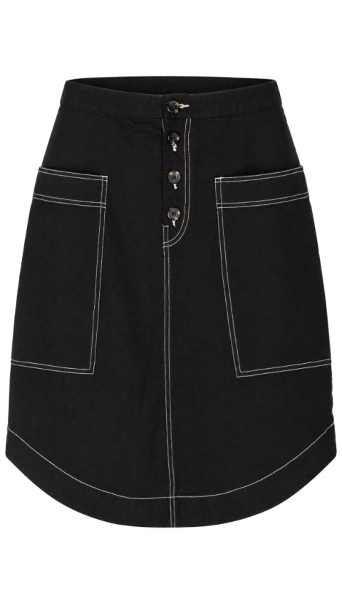 MONKI - niespotykana spódnica z kieszeniami bawełna jeans 36