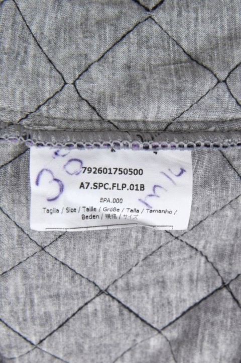 SPORTMAX CODE nieziemsko mięciutka bluza pikowany welur floral fiolet M