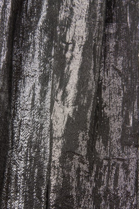 ALICE+OLIVIA - luksusowa spódnica srebrny jedwab - 36