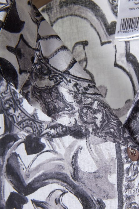 ANTICA SANTORIA by GIACOMO CINQUE śliczna sukienka fantastyczne wzory L