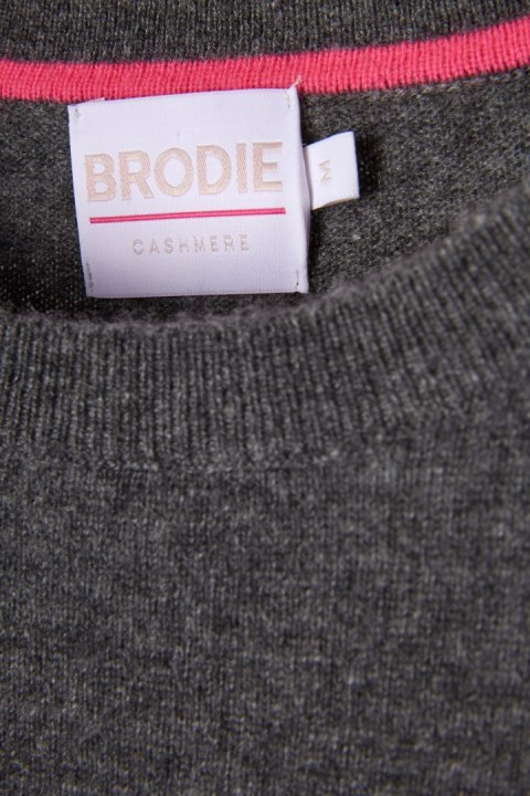 BRODIE niesamowicie mięciutki sweter kaszmir kiss M