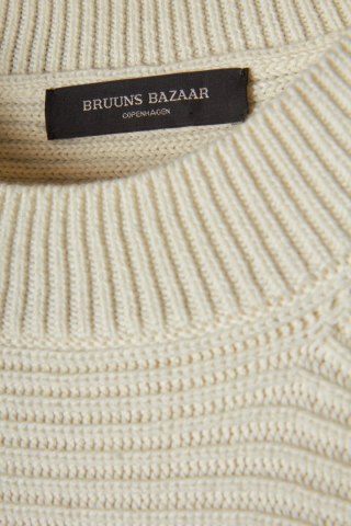 BRUUNS BAZAAR - niesamowita sukienka dzianina - L