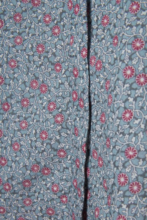 CAROLL PARIS luksusowa bluzka delikatny print bawełna 36