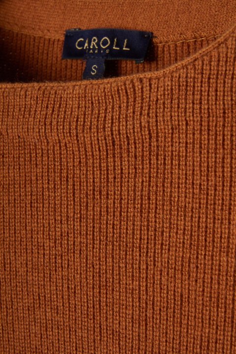 CAROLL PARIS - mięciutki sweter piękny kolor - S