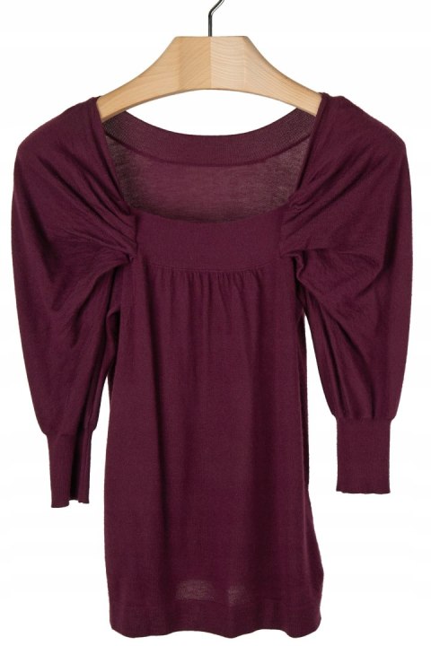 CASHMERE&COTTON -nietuzinkowy sweter kaszmir-S