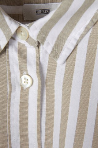 CLOSED - ponadczasowa bluzka koszulowa w paski oversize - M/L