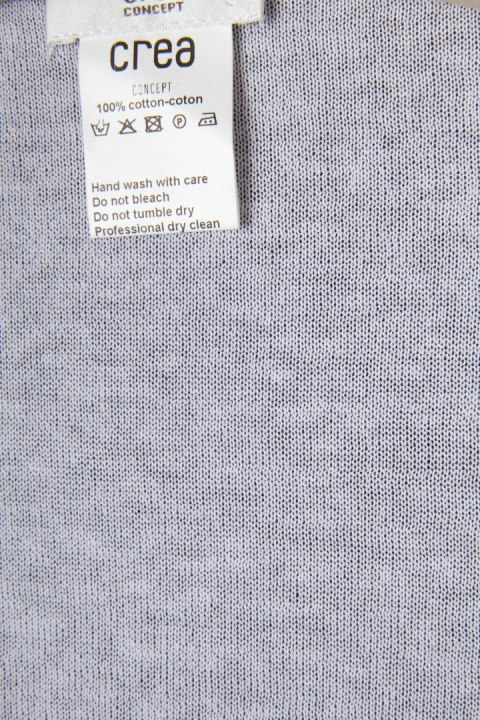 CREA CONCEPT - mięciutki sweter narzutka bawełna z kieszeniami - 40