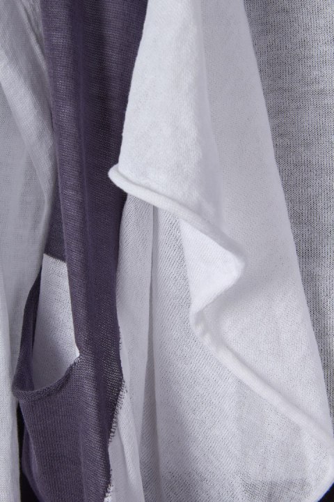 CREA CONCEPT - mięciutki sweter narzutka bawełna z kieszeniami - 40