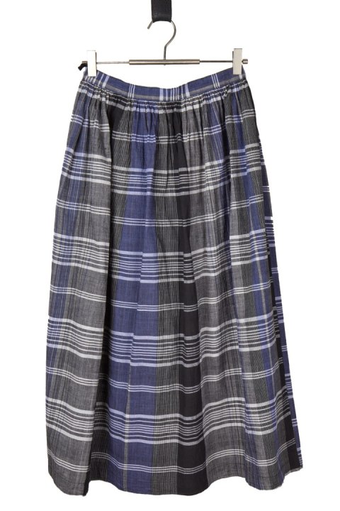 DANIEL HECHTER PARIS wyjątkowa spódnica bawełna w kratkę 36