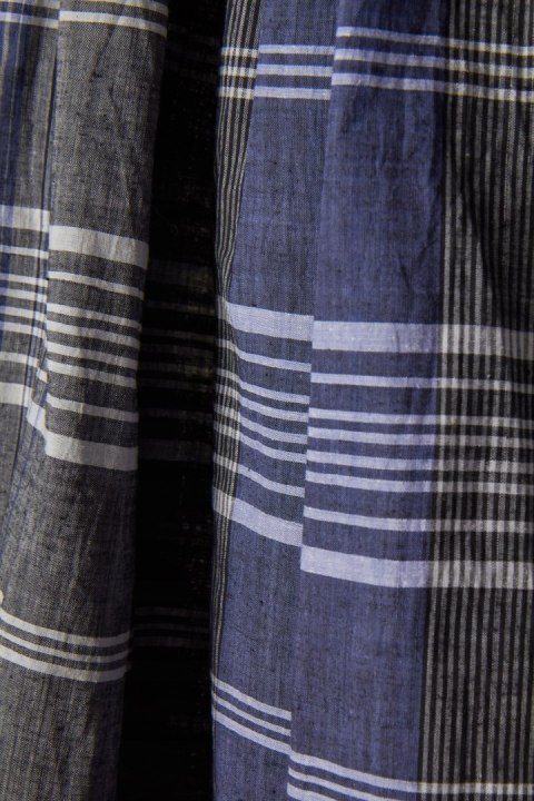 DANIEL HECHTER PARIS wyjątkowa spódnica bawełna w kratkę 36