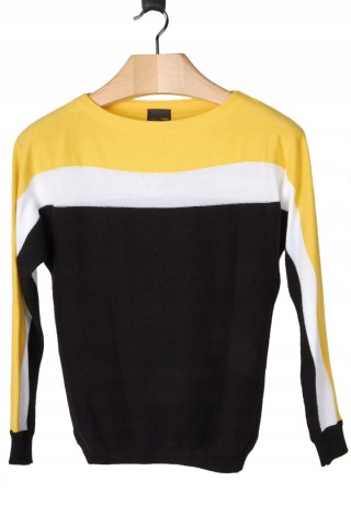 FENDI mięciutki sweter kaszmir piękne kolory 36