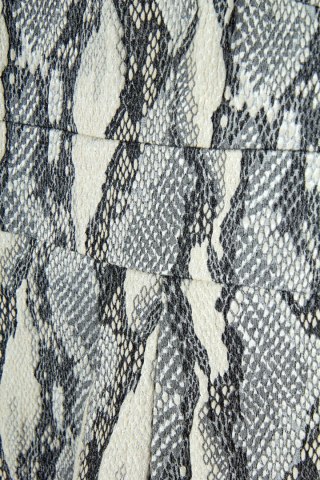 FENN WRIGHT MANSON - sukienka skóra węża - 40