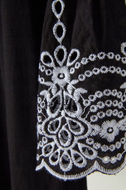 F&F - fenomenalna bluzka haftowane rękawy - 38