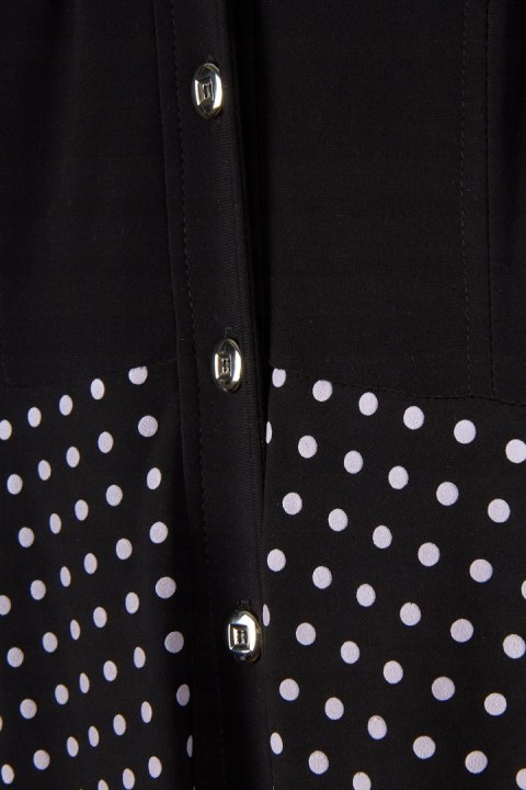 FRANK LYMAN - czarująca sukienka w groszki - 38