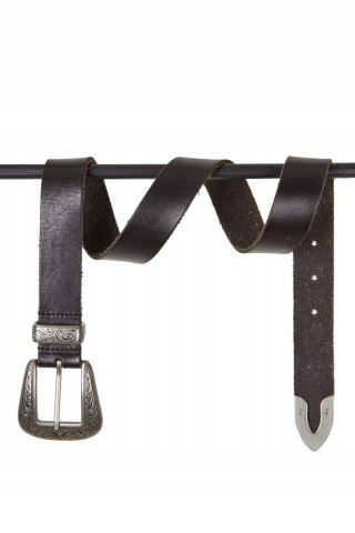 Fantastyczny pasek skórzany piękna klamra