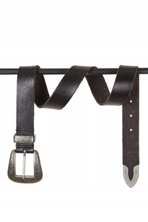 Fantastyczny pasek skórzany piękna klamra