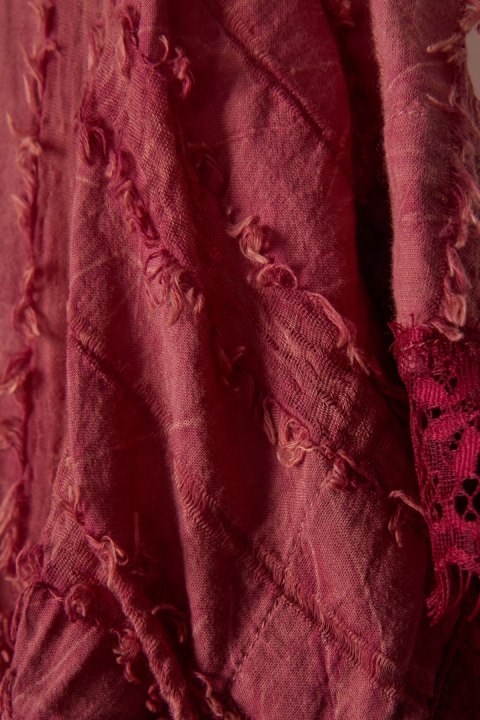 GHUNGROO - włoska luźna bluzka bawełna piękny kolor - XXL