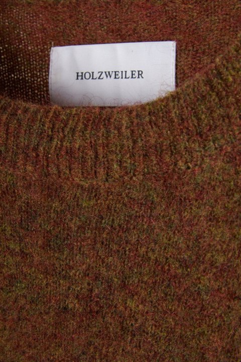 HOLZWEILER -luksusowy sweter piękny kolor wełna -S
