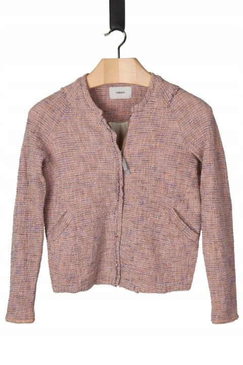 HUMANOID - niepowtarzalny sweter bluza bawełna melanż - S