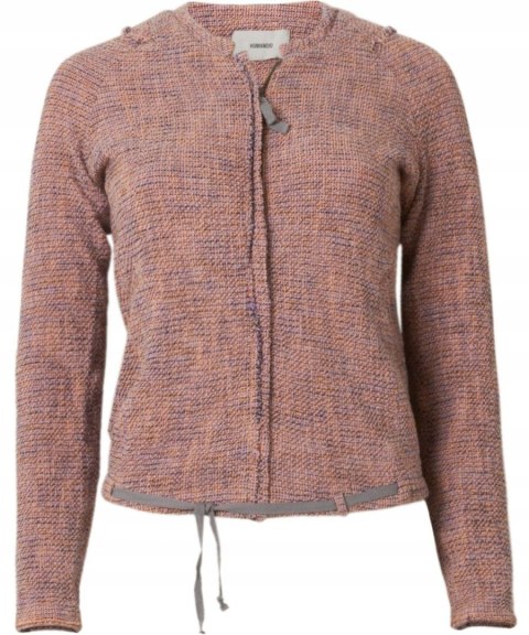 HUMANOID - niepowtarzalny sweter bluza bawełna melanż - S